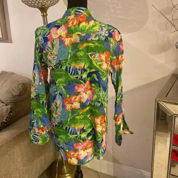 Ralph Lauren black label blouse size Medium - Picture 4 of 7